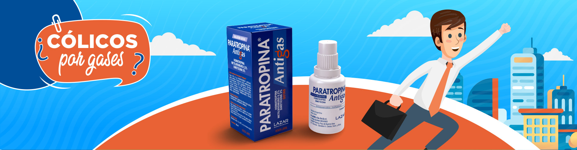 Paratropina® Antigas